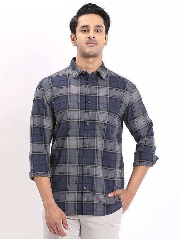 Men Checked Full Sleeve Cotton Shirt