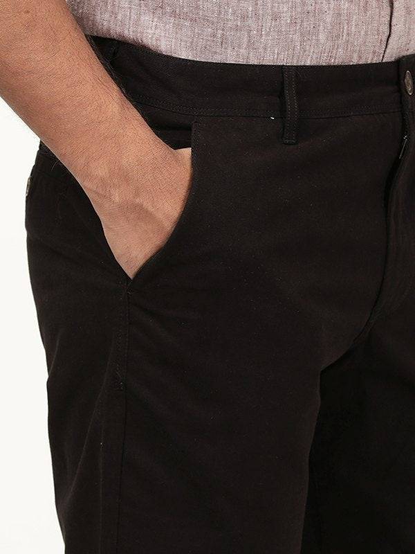 Men Solid Cotton Shorts