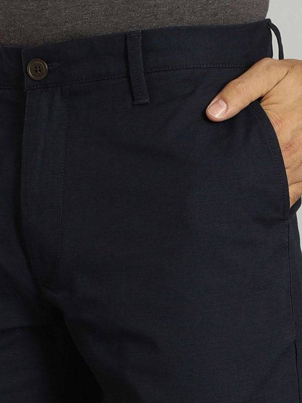 Men Solid Cotton Shorts