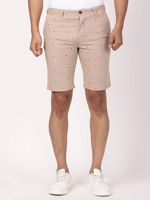 Men Printed Cotton Shorts