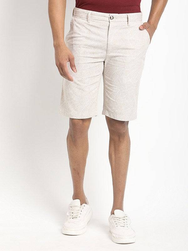 Men Printed Cotton Shorts