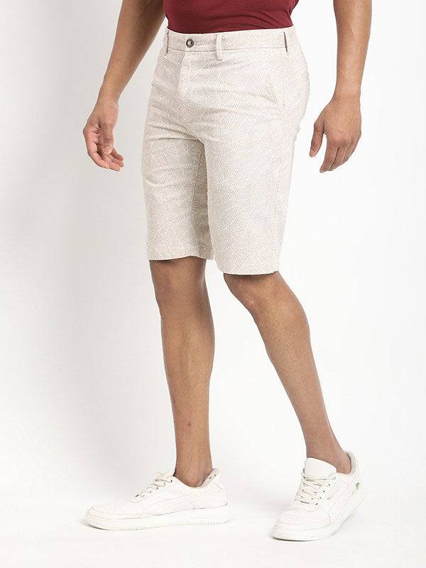 Men Printed Cotton Shorts