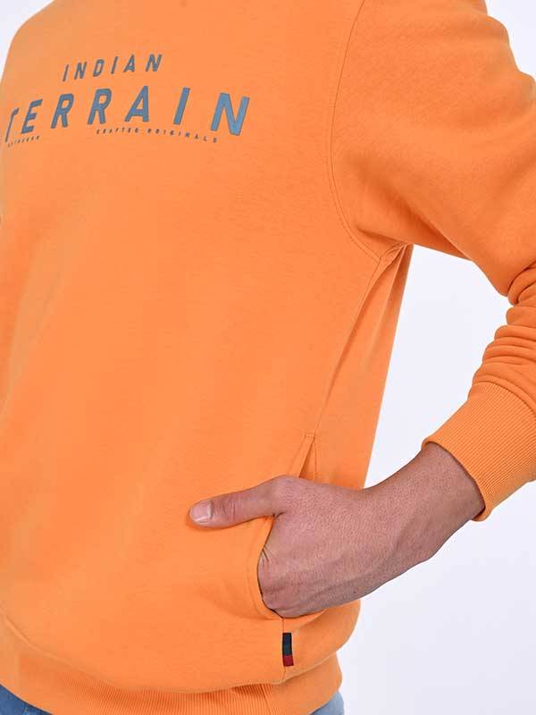 Men Full Sleeve Solid Crew Neck Sweatshirt