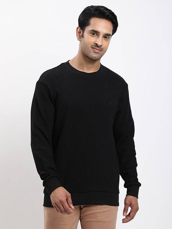Men Full Sleeve Solid Crew Neck Sweatshirt