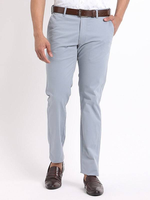 Men Brooklyn Fit Cotton Stretch Trouser