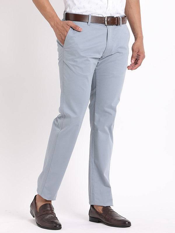 Men Brooklyn Fit Cotton Stretch Trouser