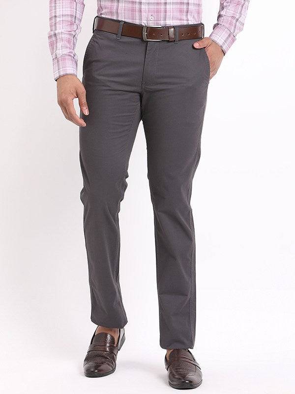 Men Brooklyn Fit Cotton Stretch Trouser