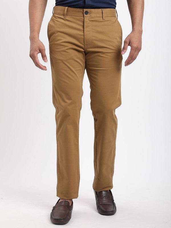 Men Brooklyn Fit Cotton Stretch Trouser