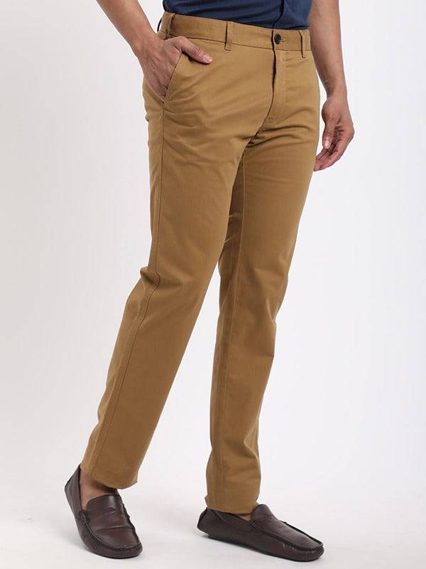 Men Brooklyn Fit Cotton Stretch Trouser