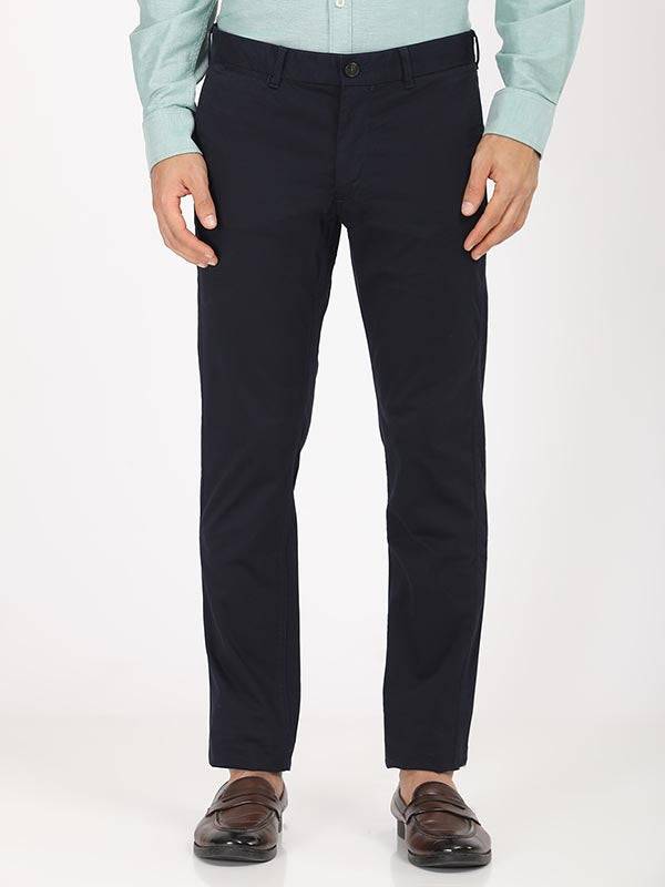 Men Brooklyn Fit Cotton Stretch Trouser