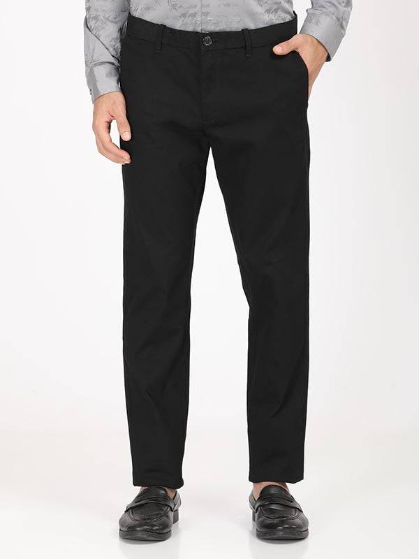 Men Brooklyn Fit Cotton Stretch Trouser