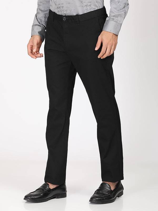Men Brooklyn Fit Cotton Stretch Trouser