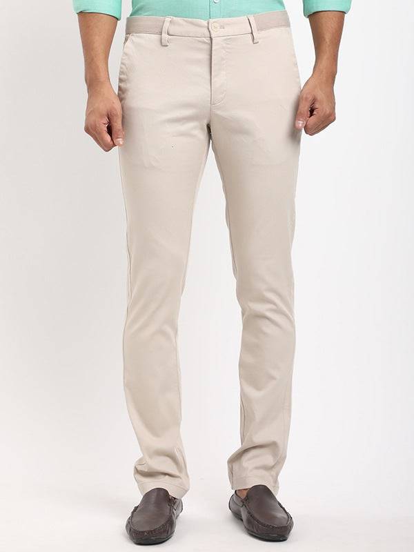 Men Brooklyn Fit Cotton Stretch Trouser