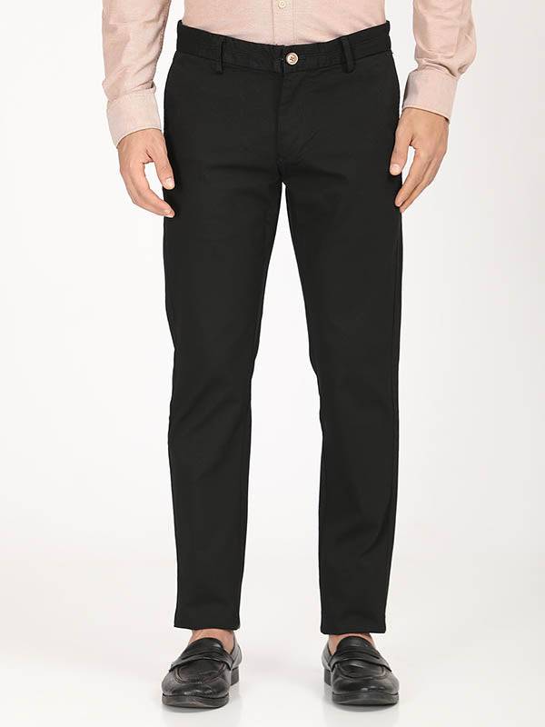 Men Brooklyn Fit Cotton Stretch Trouser