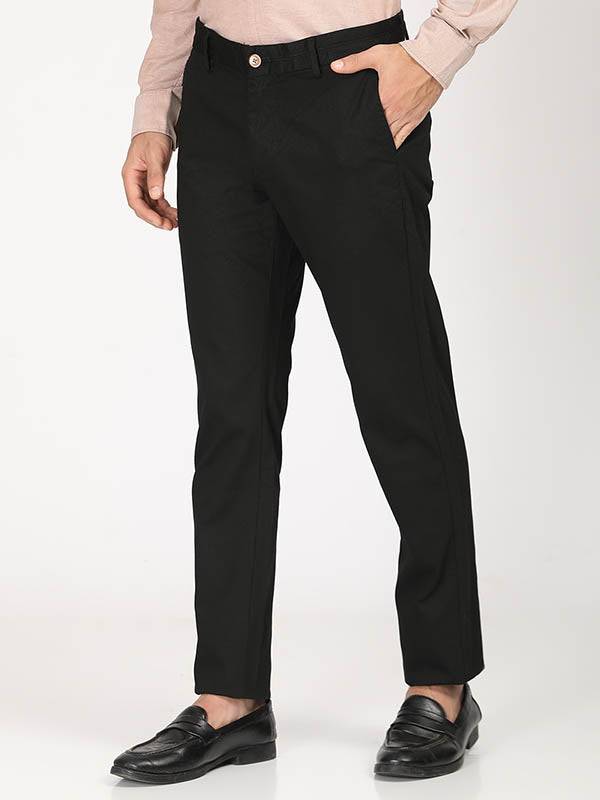 Men Brooklyn Fit Cotton Stretch Trouser