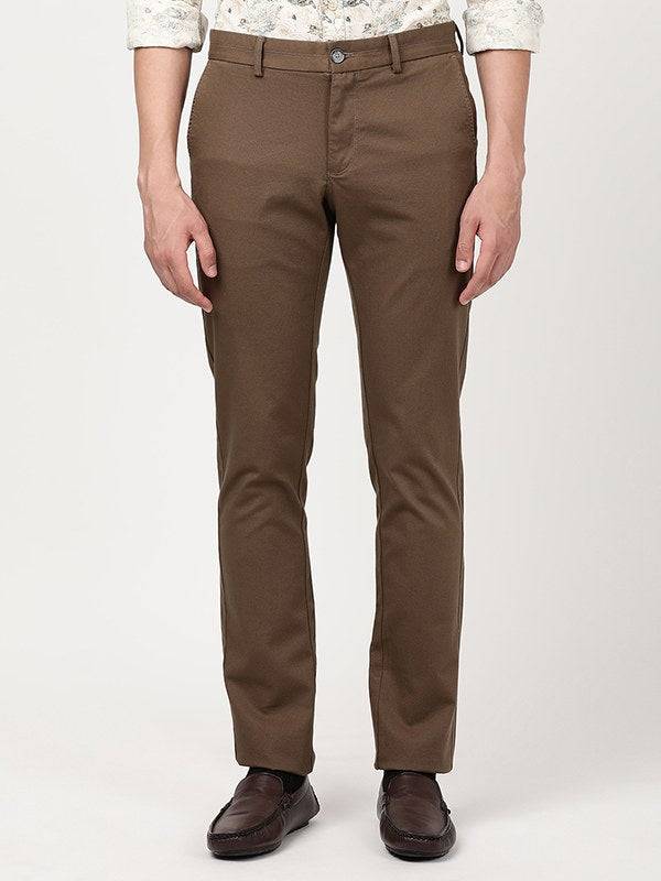 Men Brooklyn Fit Cotton Stretch Trouser
