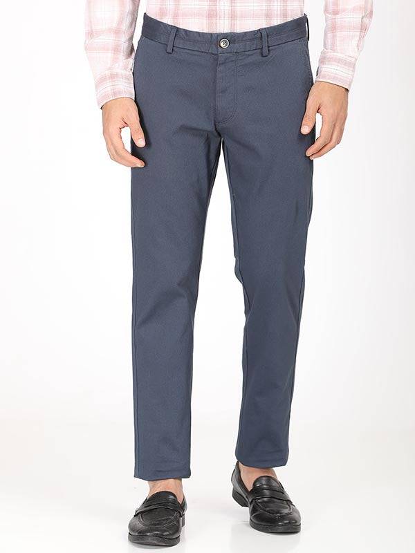 Men Brooklyn Fit Cotton Stretch Trouser