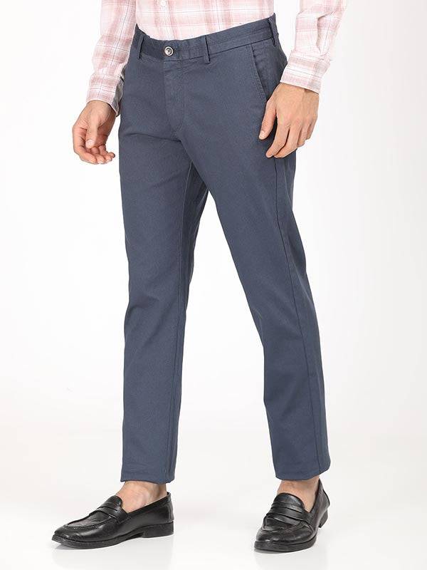 Men Brooklyn Fit Cotton Stretch Trouser