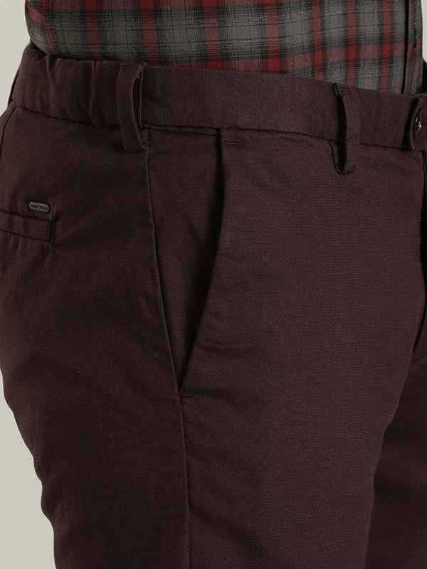 Men Brooklyn Fit Cotton Stretch Trouser