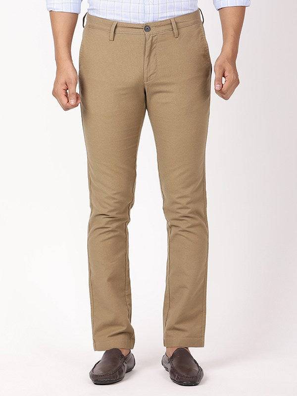 Men Brooklyn Fit Cotton Stretch Trouser