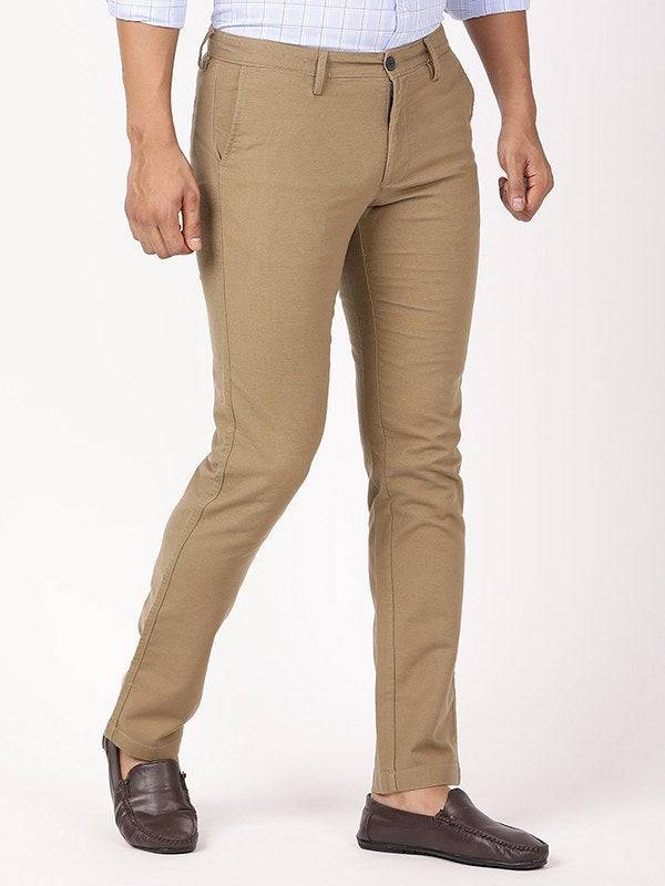 Men Brooklyn Fit Cotton Stretch Trouser