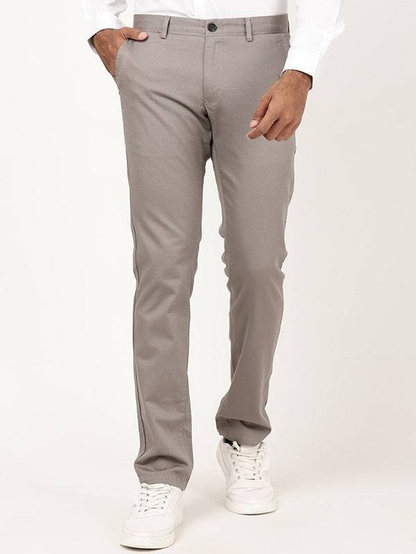 Men Brooklyn Fit Cotton Stretch Trouser