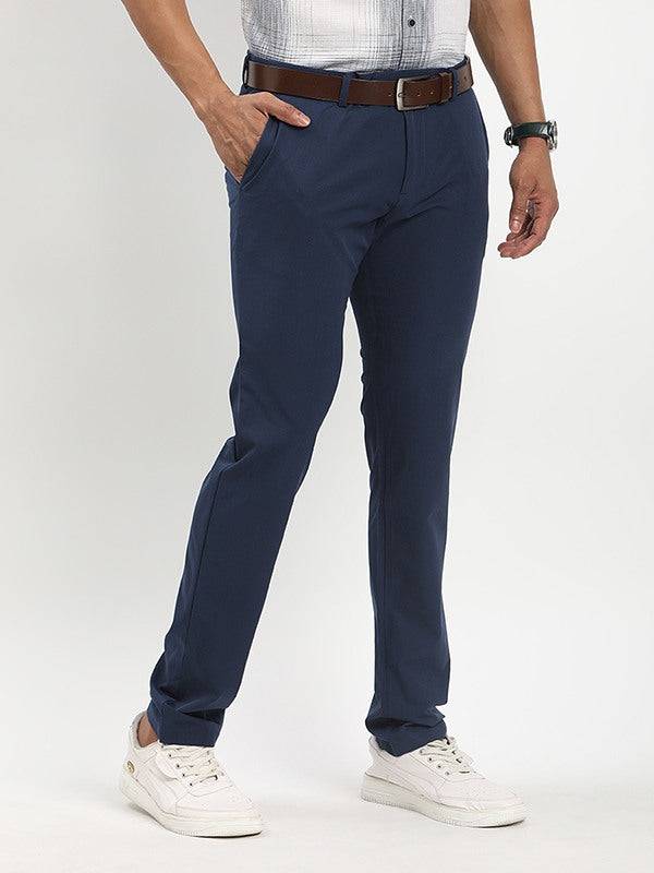 Men Urban Fit Polyester Trouser