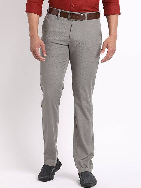 Men Brooklyn Fit Cotton Stretch Trouser