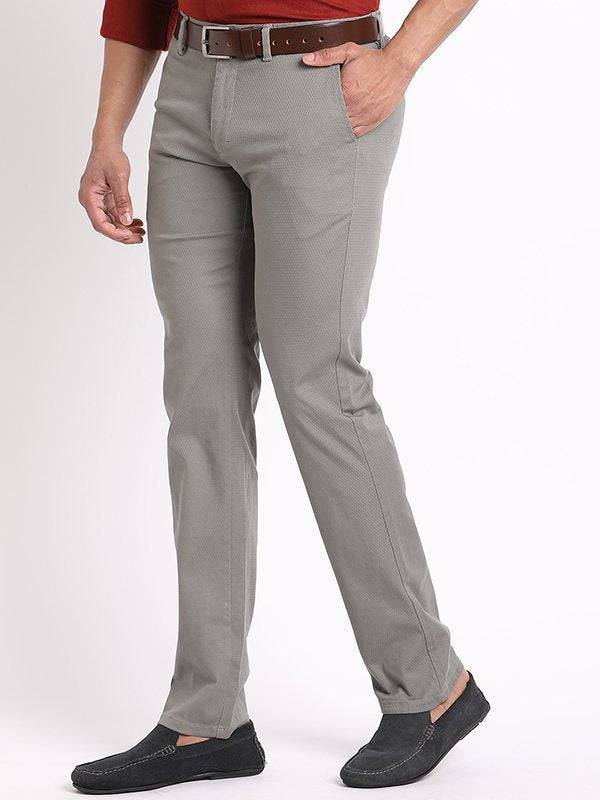 Men Brooklyn Fit Cotton Stretch Trouser