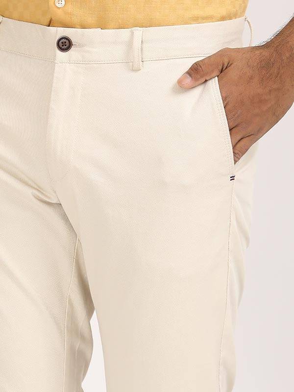 Men Brooklyn Fit Cotton Stretch Trouser