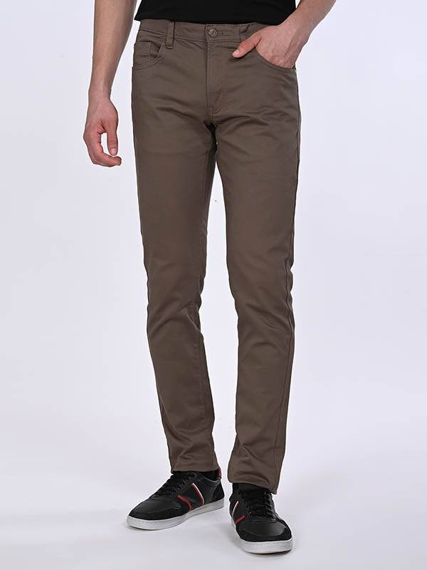 Men Brooklyn Fit Cotton Stretch Trouser