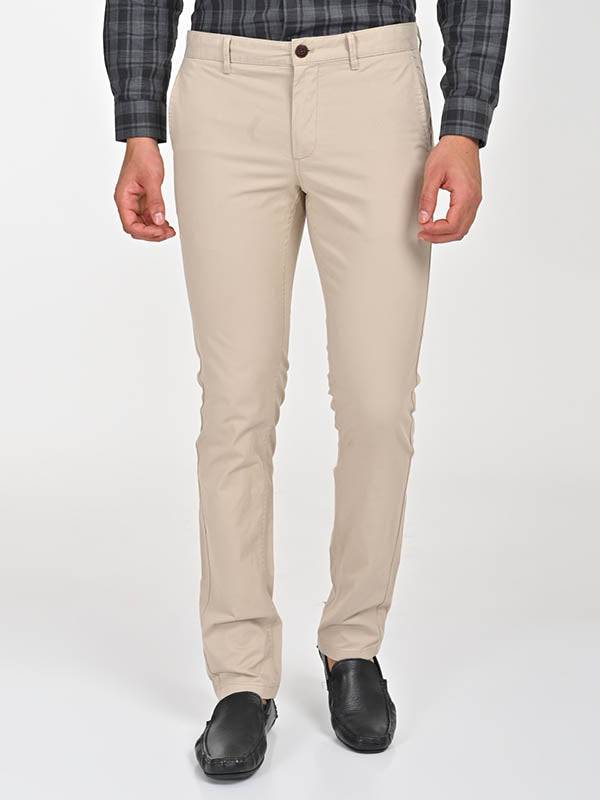 Men Brooklyn Fit Cotton Stretch Trouser