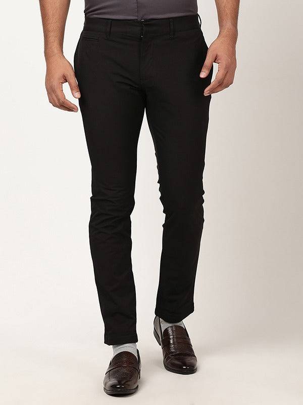 Men Urban Fit Cotton Blend Trouser
