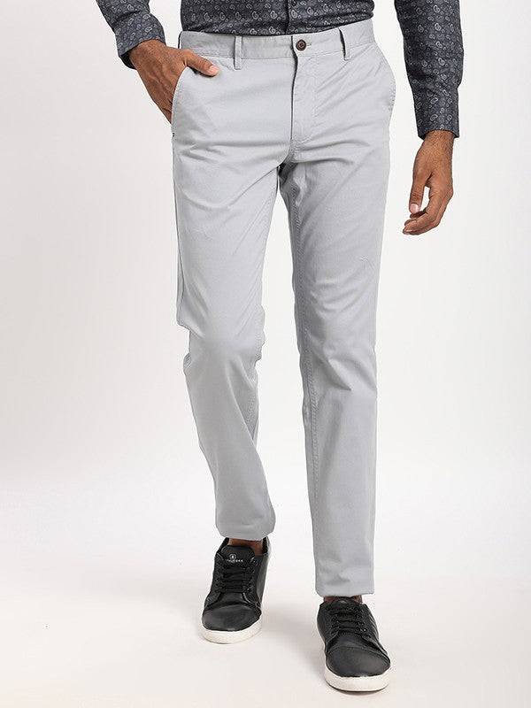 Men Brooklyn Fit Cotton Stretch Trouser