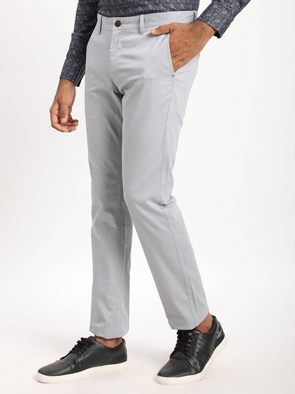 Men Brooklyn Fit Cotton Stretch Trouser