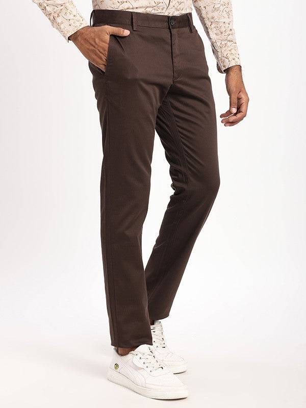 Men Brooklyn Fit Cotton Stretch Trouser