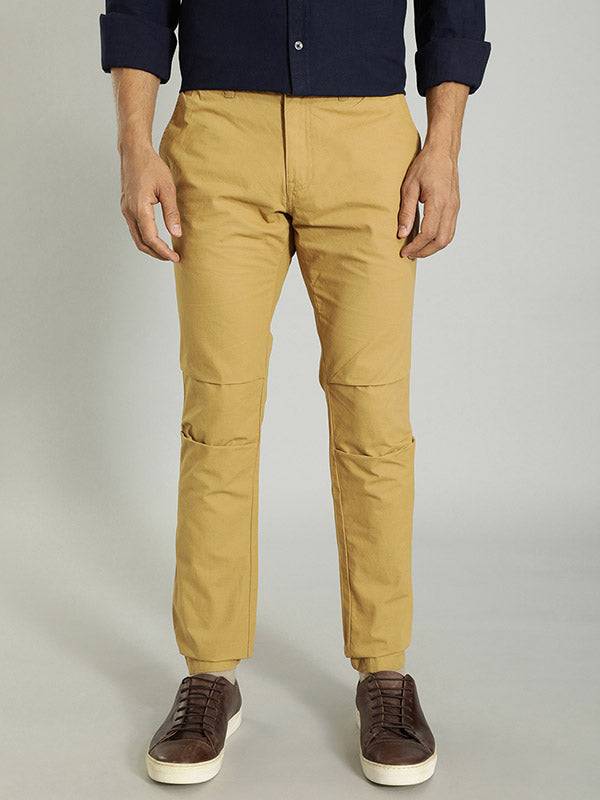 Men Urban Fit Cotton Stretch Trouser