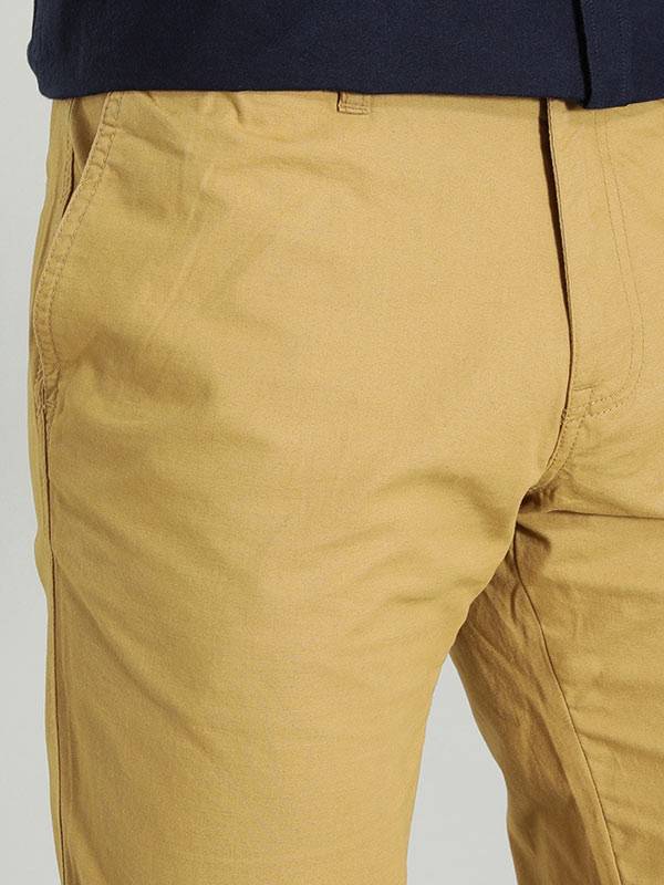Men Urban Fit Cotton Stretch Trouser