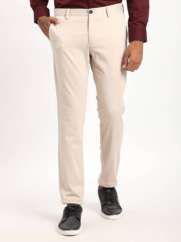 Men Brooklyn Fit Cotton Stretch Trouser