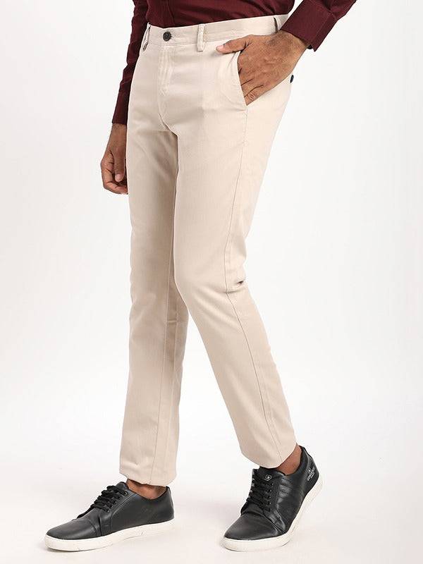 Men Brooklyn Fit Cotton Stretch Trouser