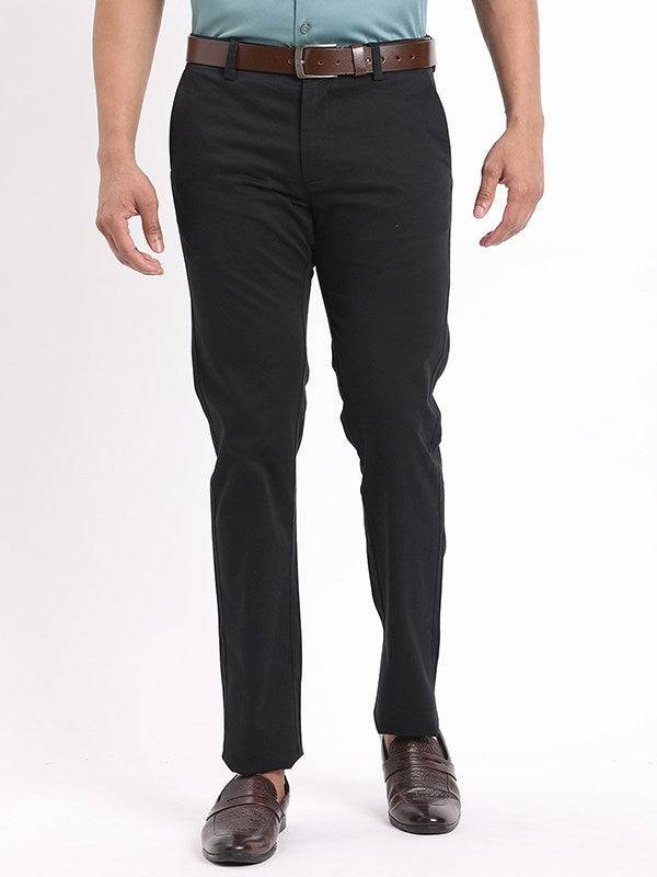 Men Brooklyn Fit Cotton Stretch Trouser