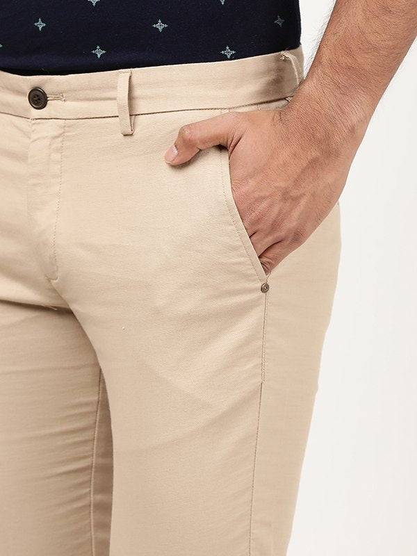 Men Brooklyn Fit Cotton Stretch Trouser