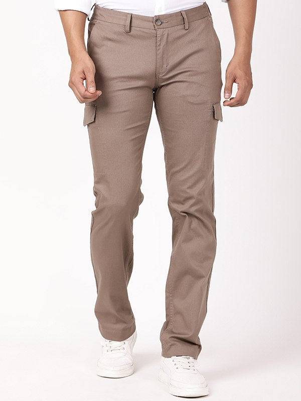 Men Kansas Fit Cotton Stretch Trouser