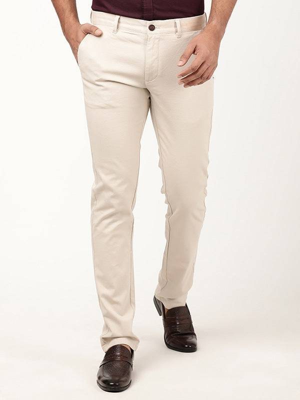 Men Brooklyn Fit Cotton Stretch Trouser