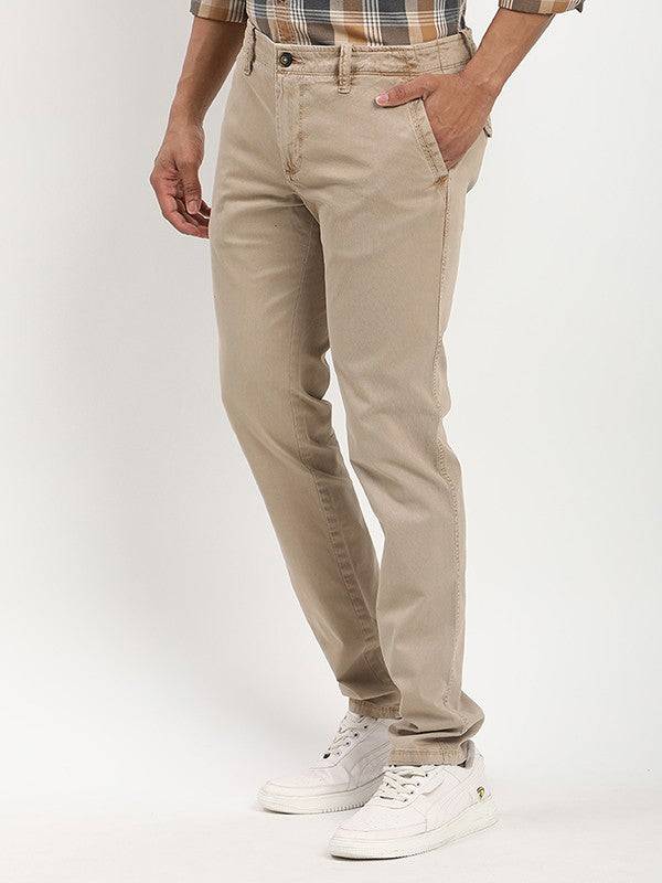 Men Urban Fit Viscose Blend Trouser