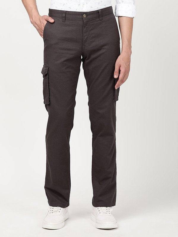 Men Kansas Fit Cotton Stretch Trouser