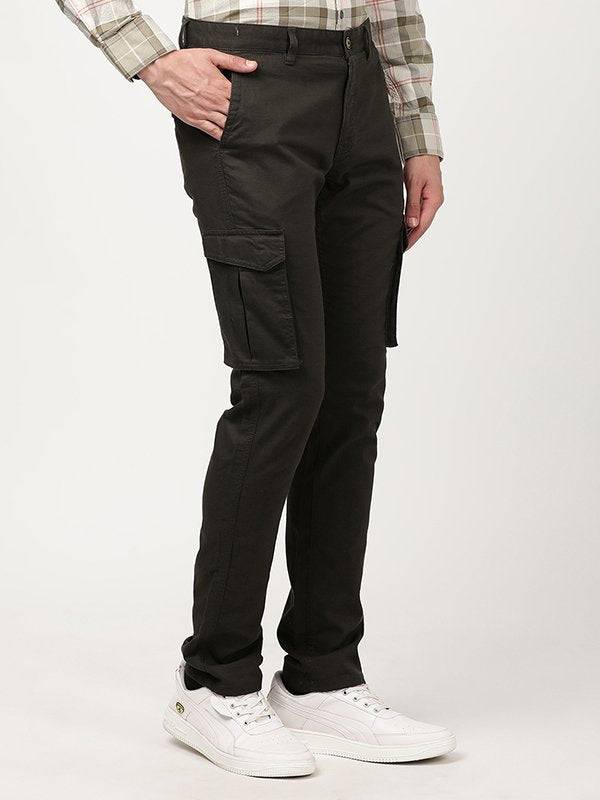 Men Brooklyn Fit Cotton Stretch Trouser