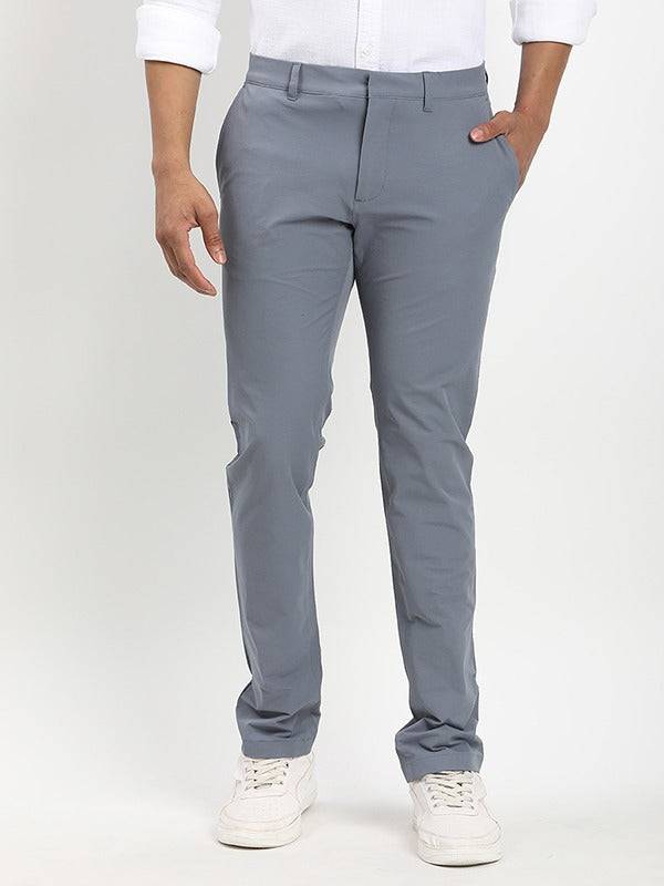 Men Urban Fit Cotton Blend Trouser