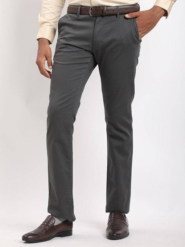 Men Brooklyn Fit Cotton Stretch Trouser