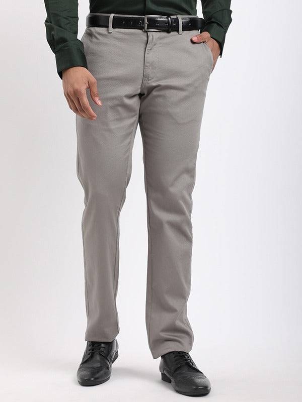 Men Brooklyn Fit Cotton Stretch Trouser